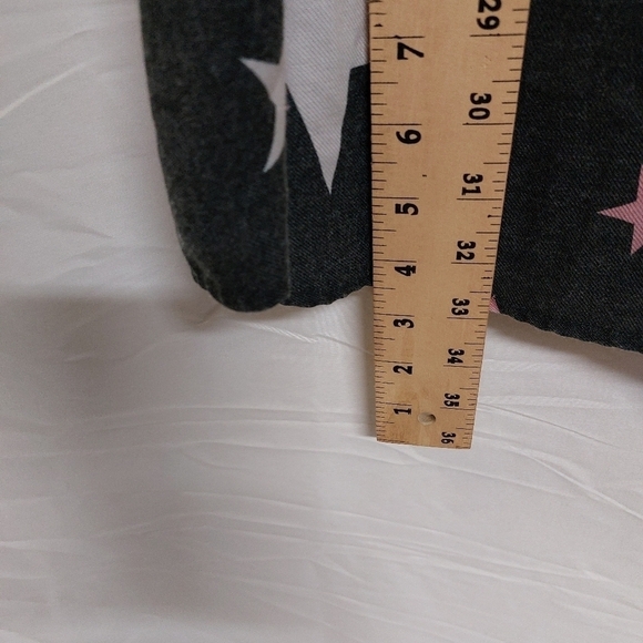 Torrid Taylor relaxed fit rayon twill button up shirt star design long sleeve 5X - Picture 9 of 15